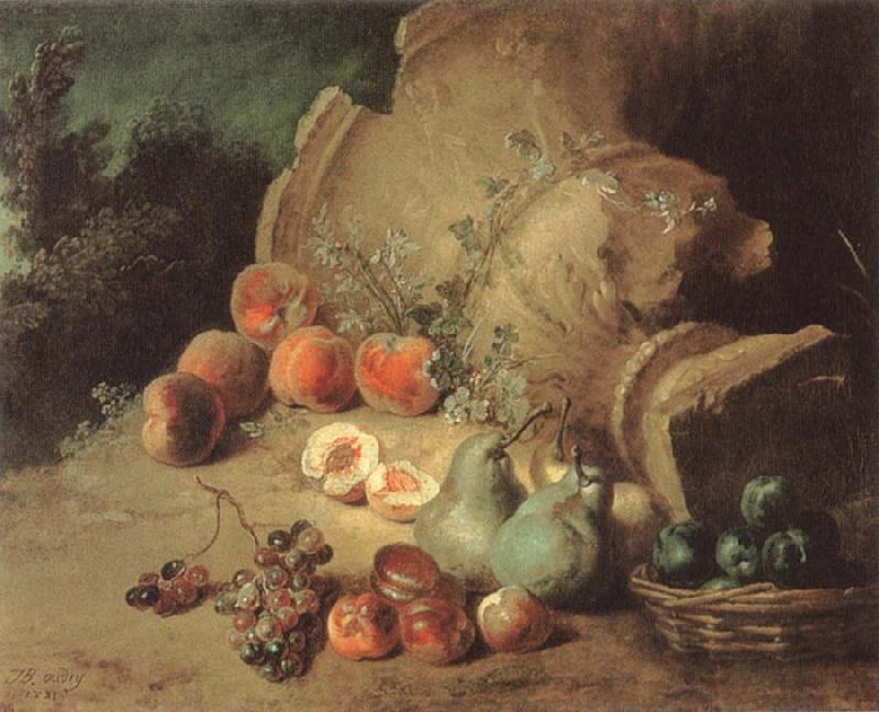Jean Baptiste Oudry Still Life with Fruit Germany oil painting art